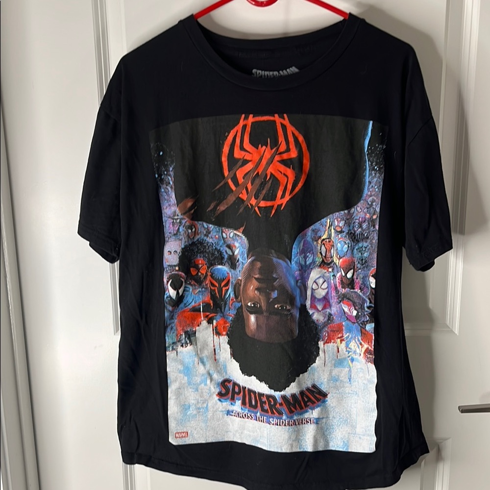 Spiderman Black and Red Tee